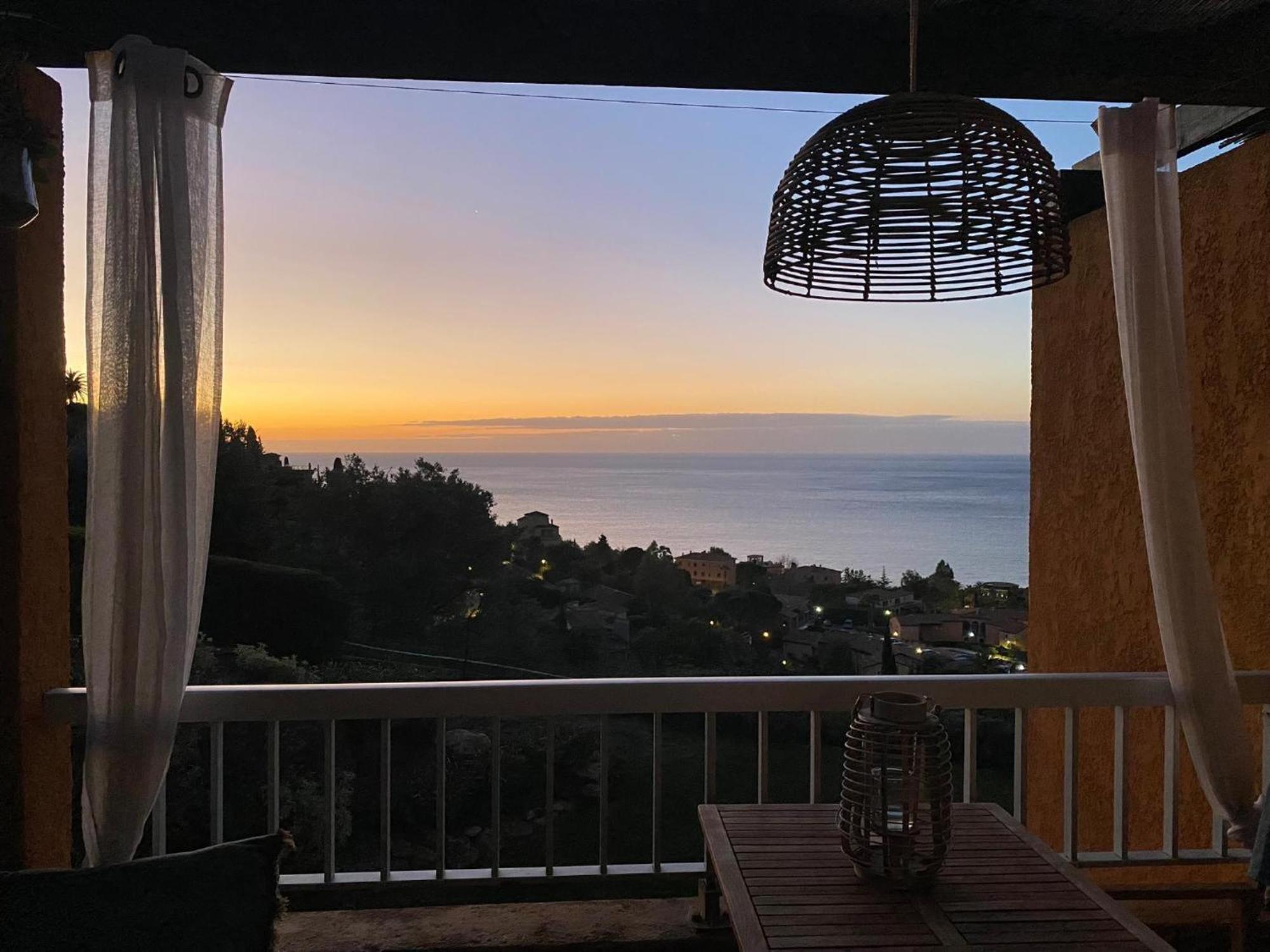 Vue Mer Et Jardin Theoule-sur-Mer Bagian luar foto